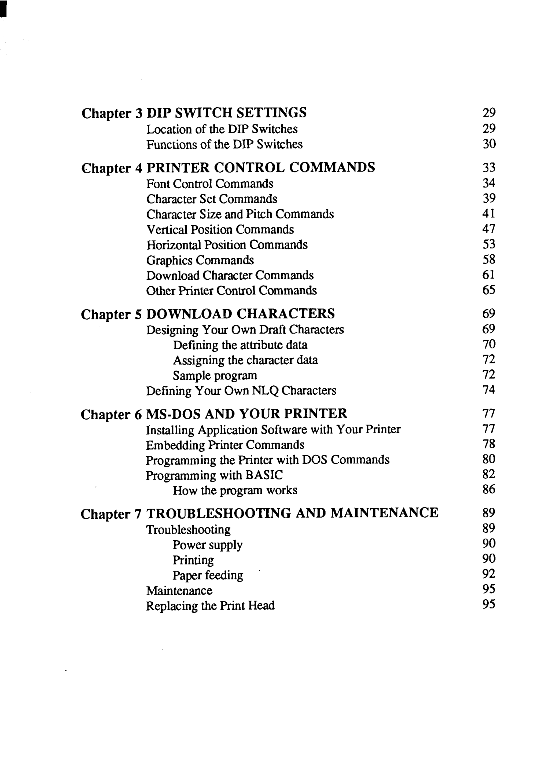 Star Micronics NX-1001 manual 