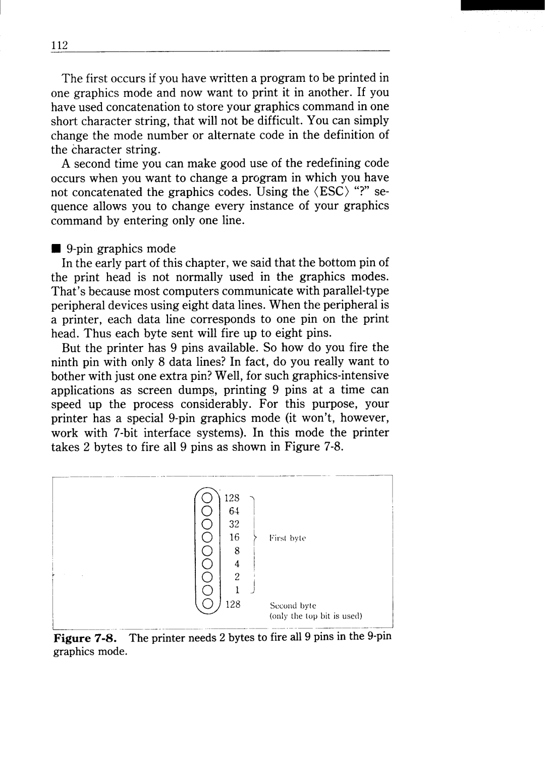 Star Micronics NX-15 user manual pin graphics mode 