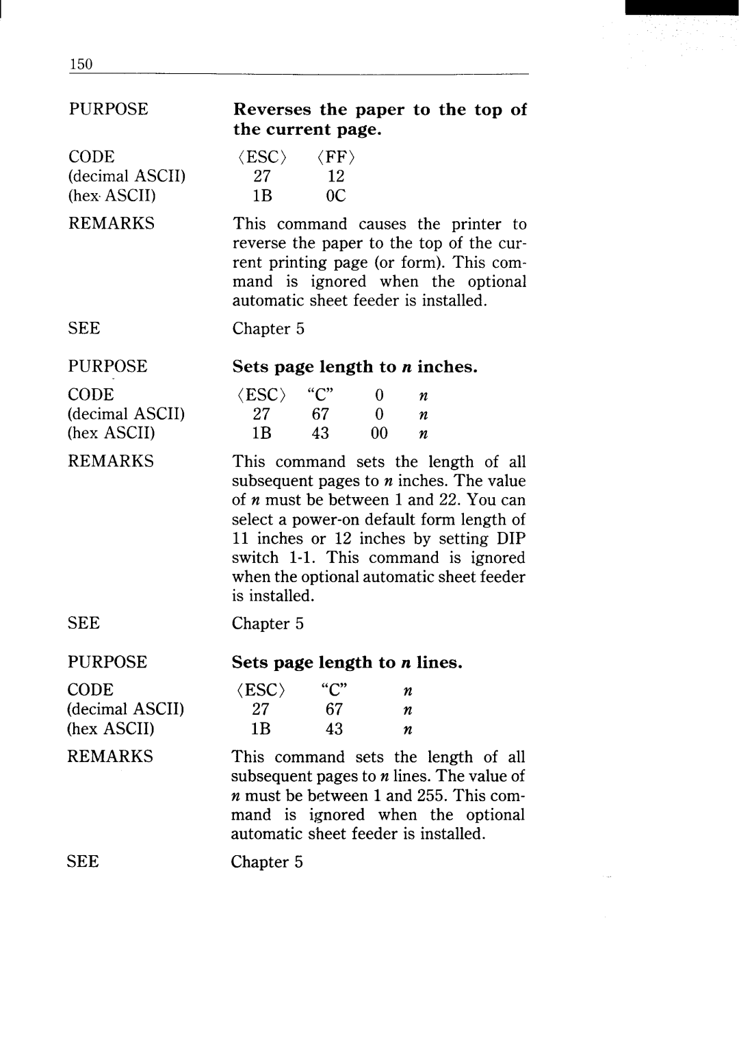 Star Micronics NX-15 user manual 