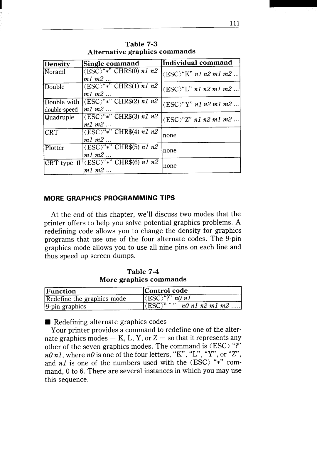 Star Micronics NX-15 user manual Crt 