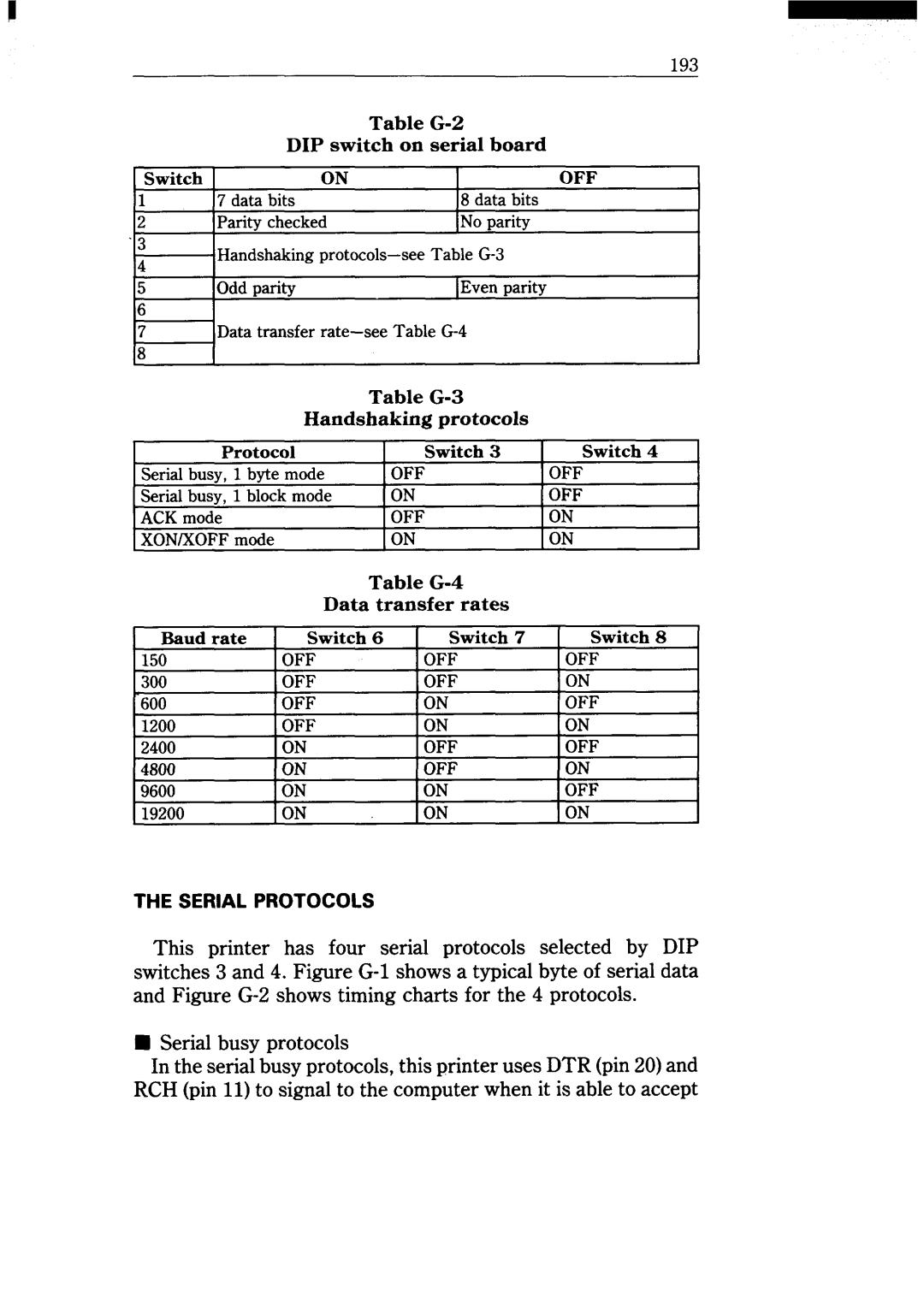 Star Micronics NX-15 user manual Off 