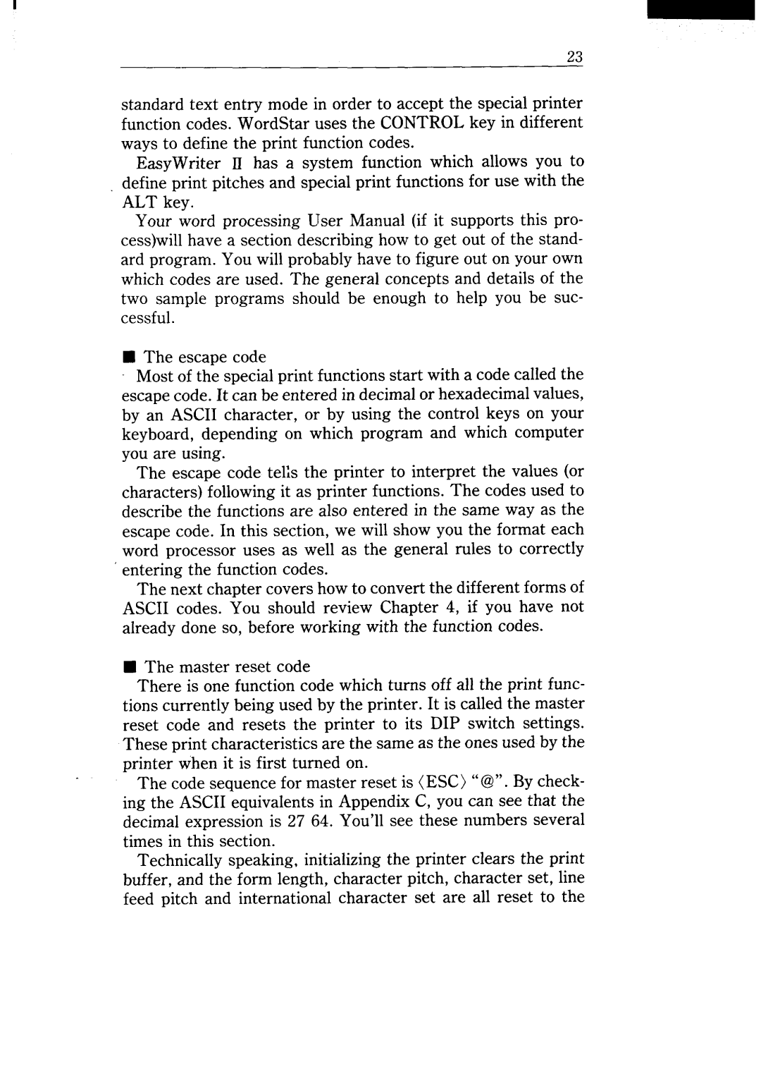 Star Micronics NX-15 user manual 