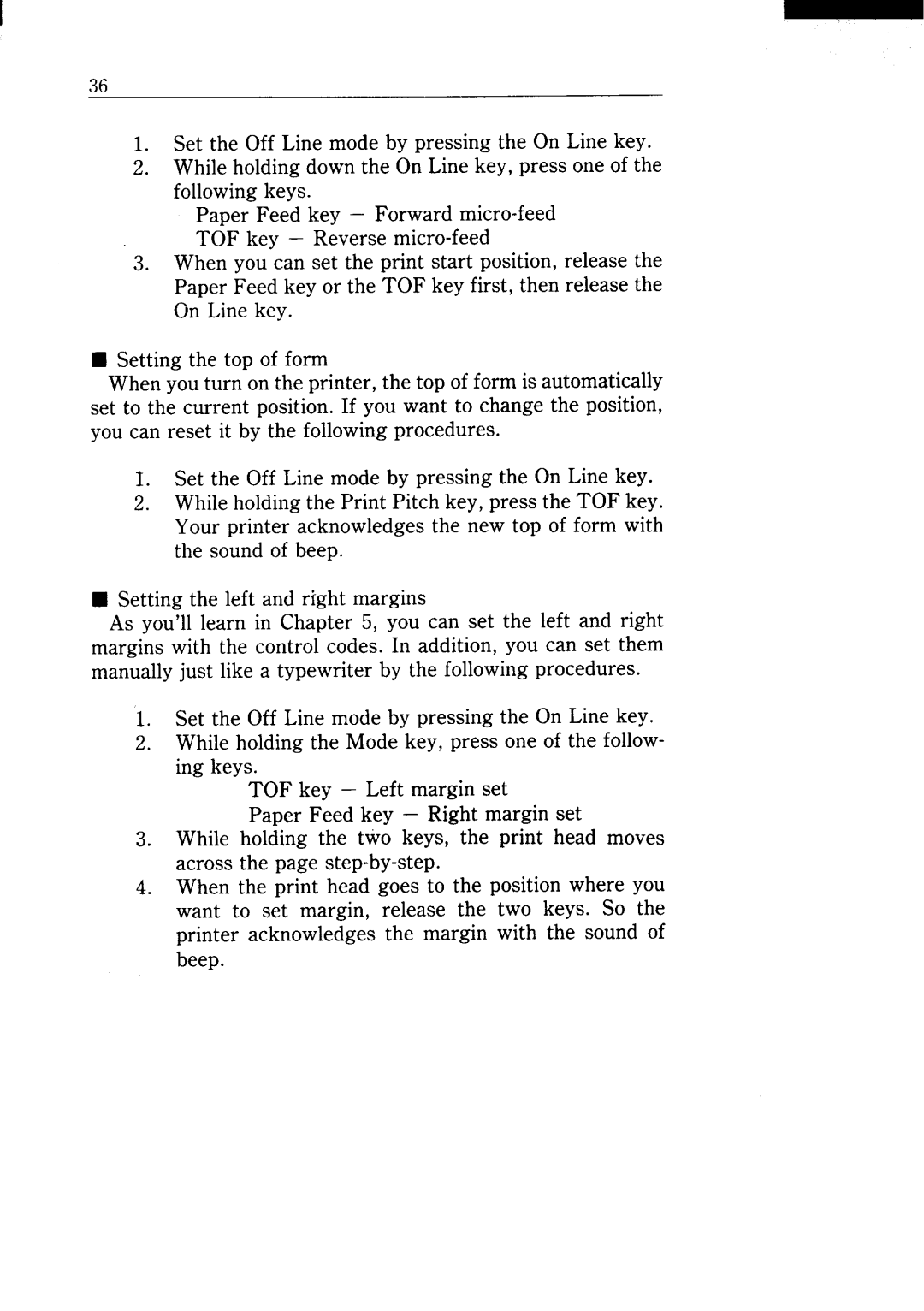 Star Micronics NX-15 user manual 