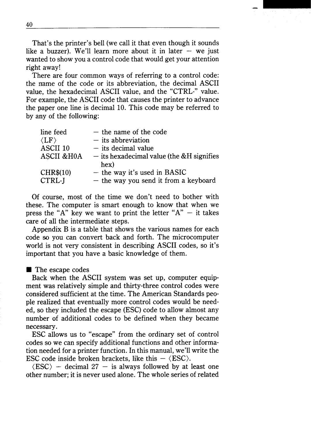 Star Micronics NX-15 user manual Ascii &HOA, Ctrl-J 