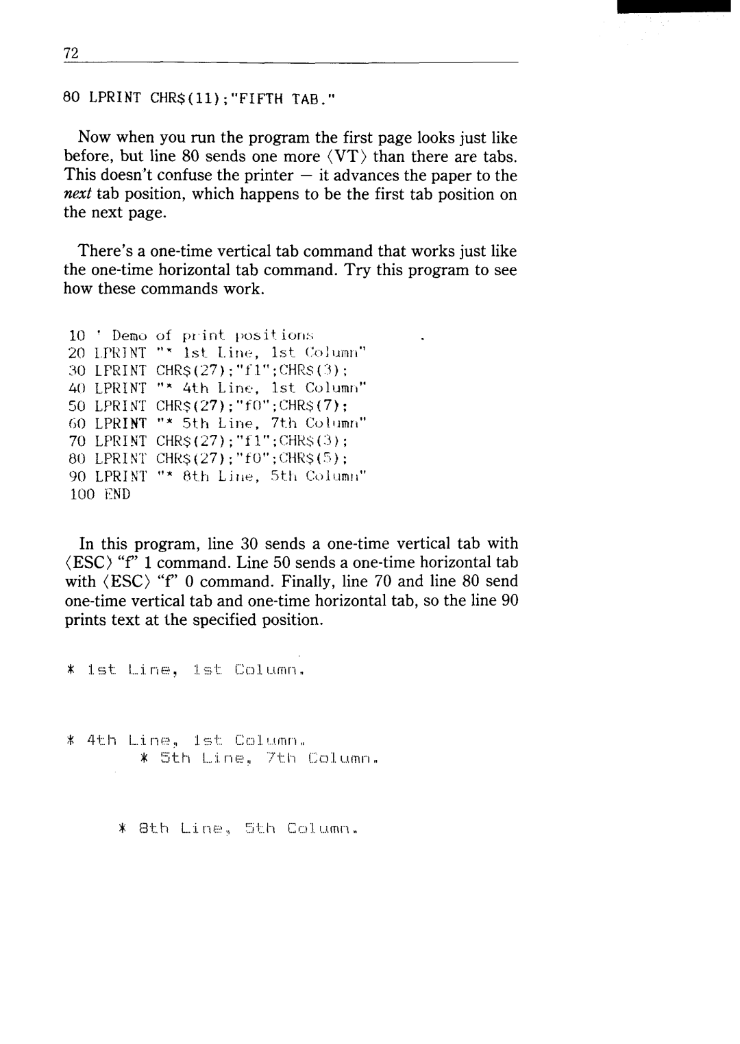 Star Micronics NX-15 user manual 10 ‘ ~~~~ of pi I-it -.S it. iJrli 