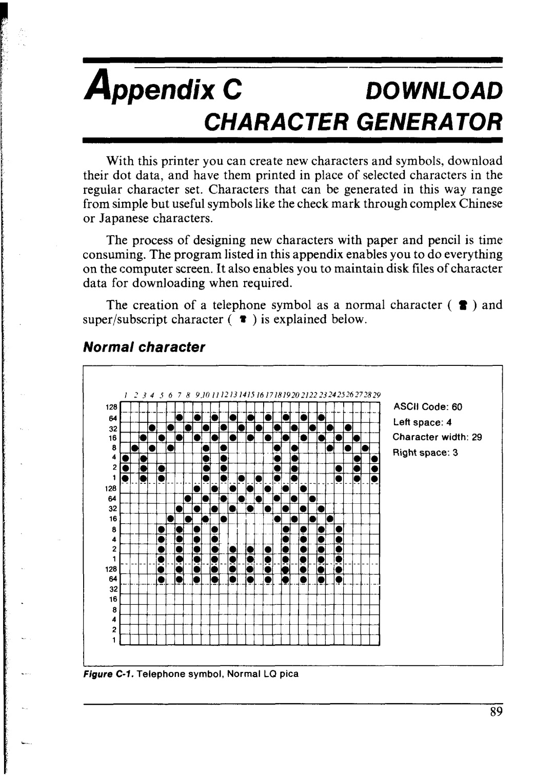 Star Micronics NX-2400 user manual AppendixCDOWNLOAD, Norma/ character 