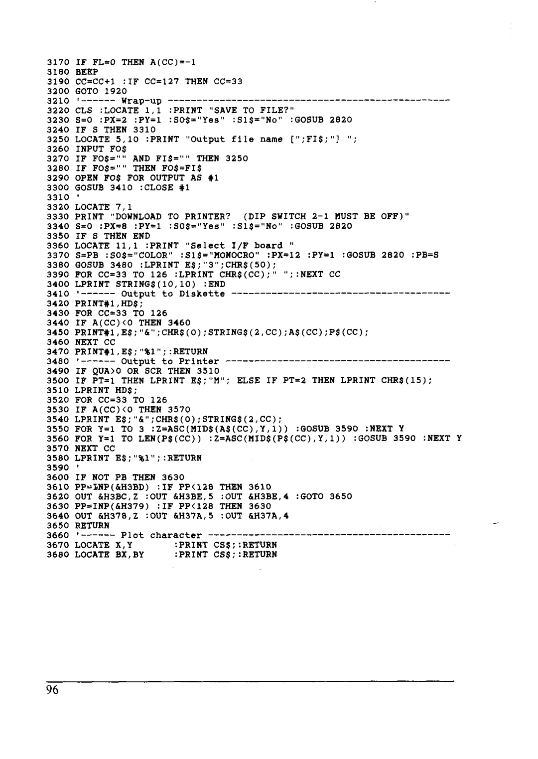 Star Micronics NX-2410 user manual Plot chara,-.ter ------------~-~----~-~-~~~~-~~~~~ 