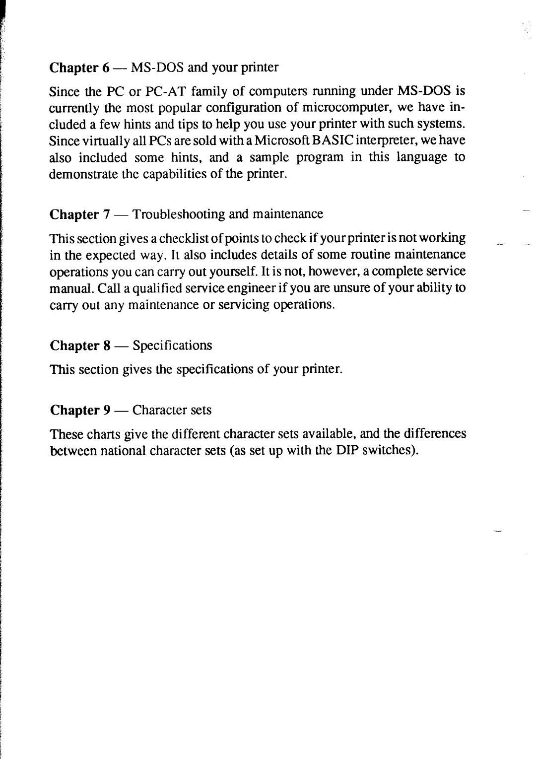 Star Micronics NX-2415 user manual 