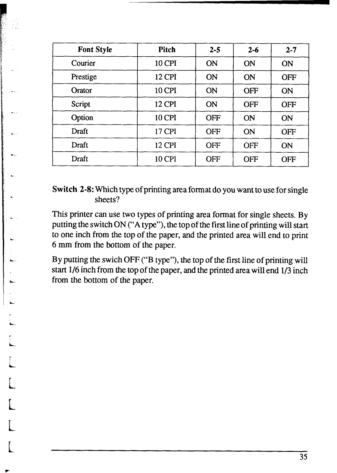 Star Micronics NX-2415 user manual 