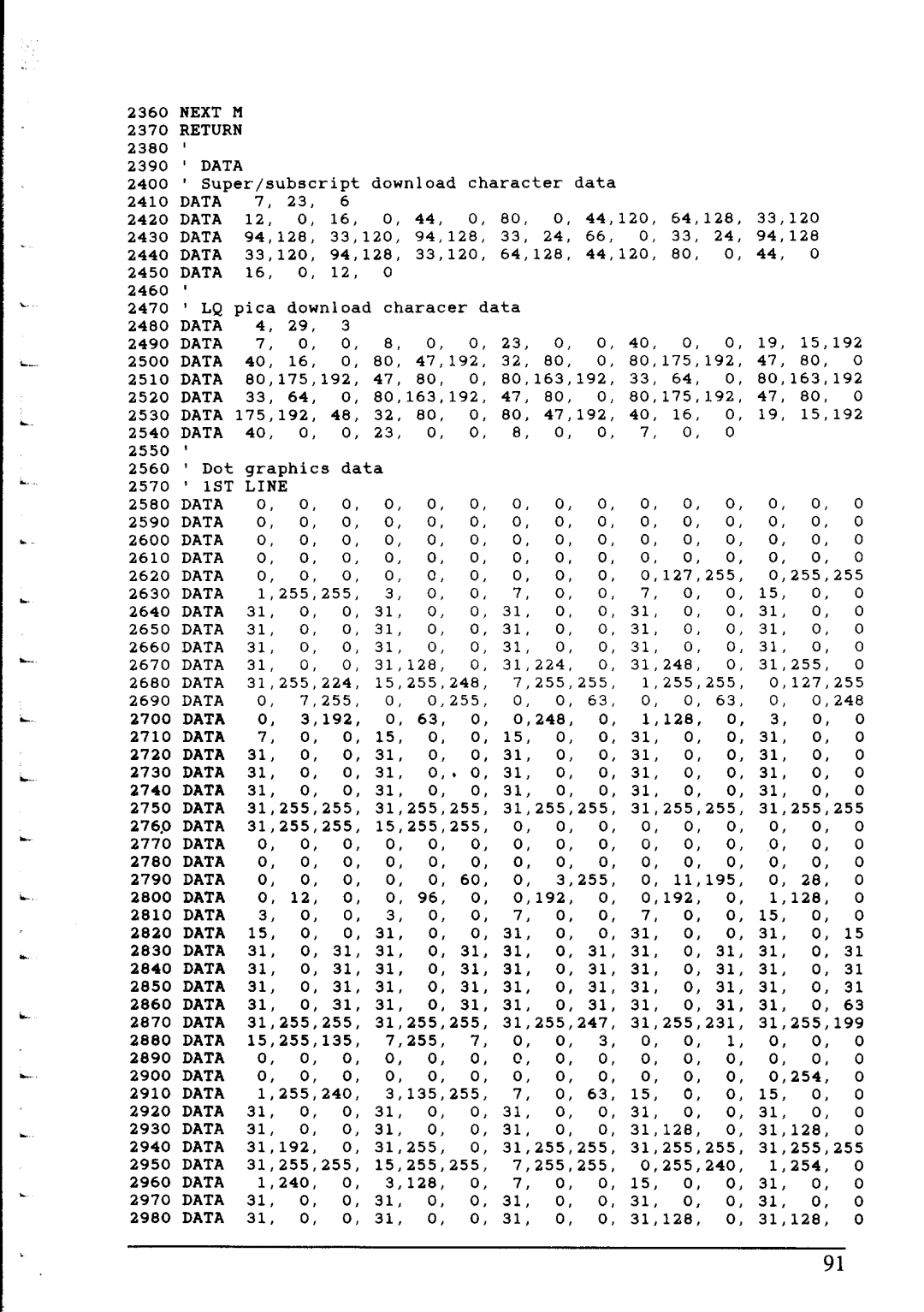 Star Micronics NX-2415 user manual 2620 