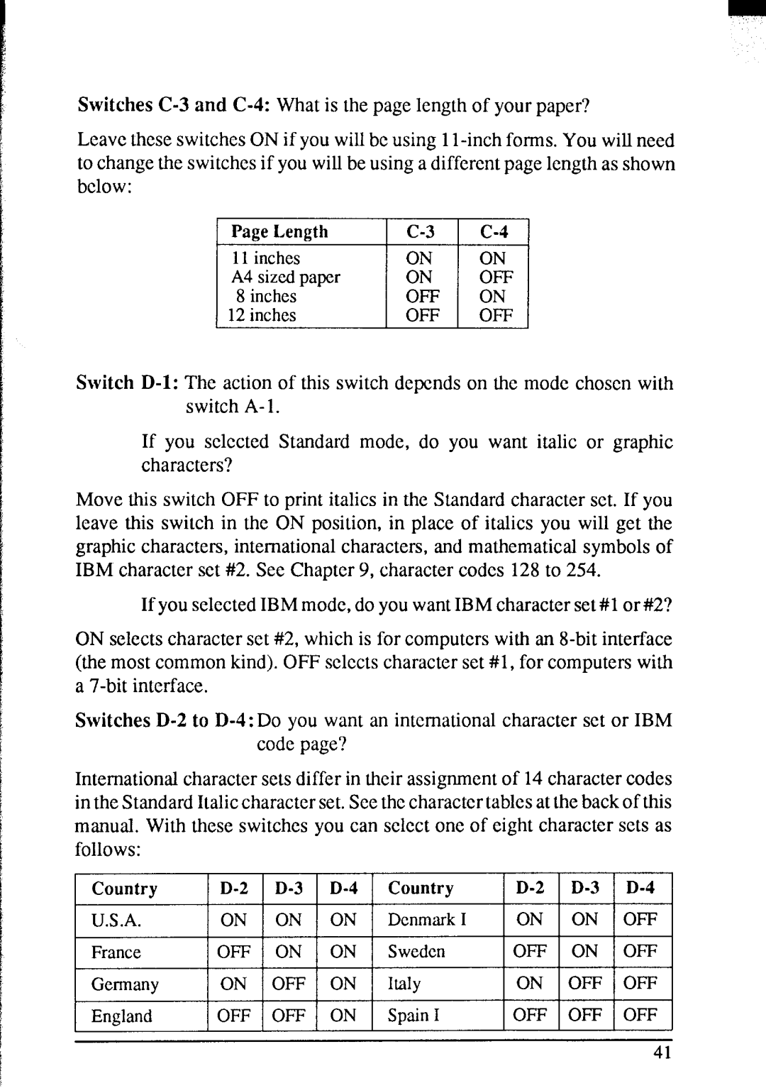 Star Micronics NX-2420 user manual 