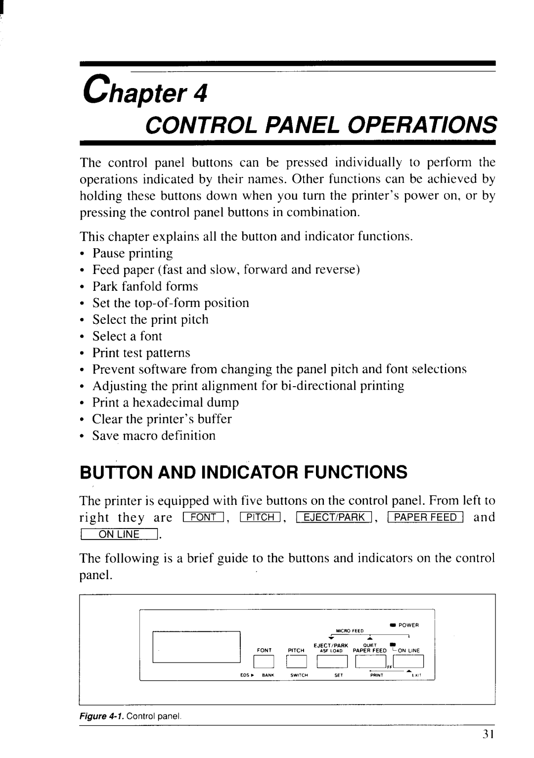 Star Micronics NX-2430 manual 