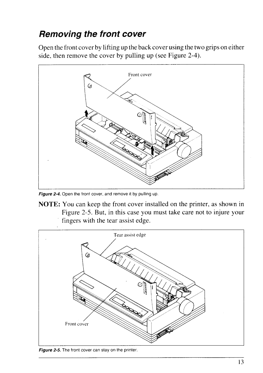 Star Micronics NX-2430 manual Tpo t g Ui e Hu o 