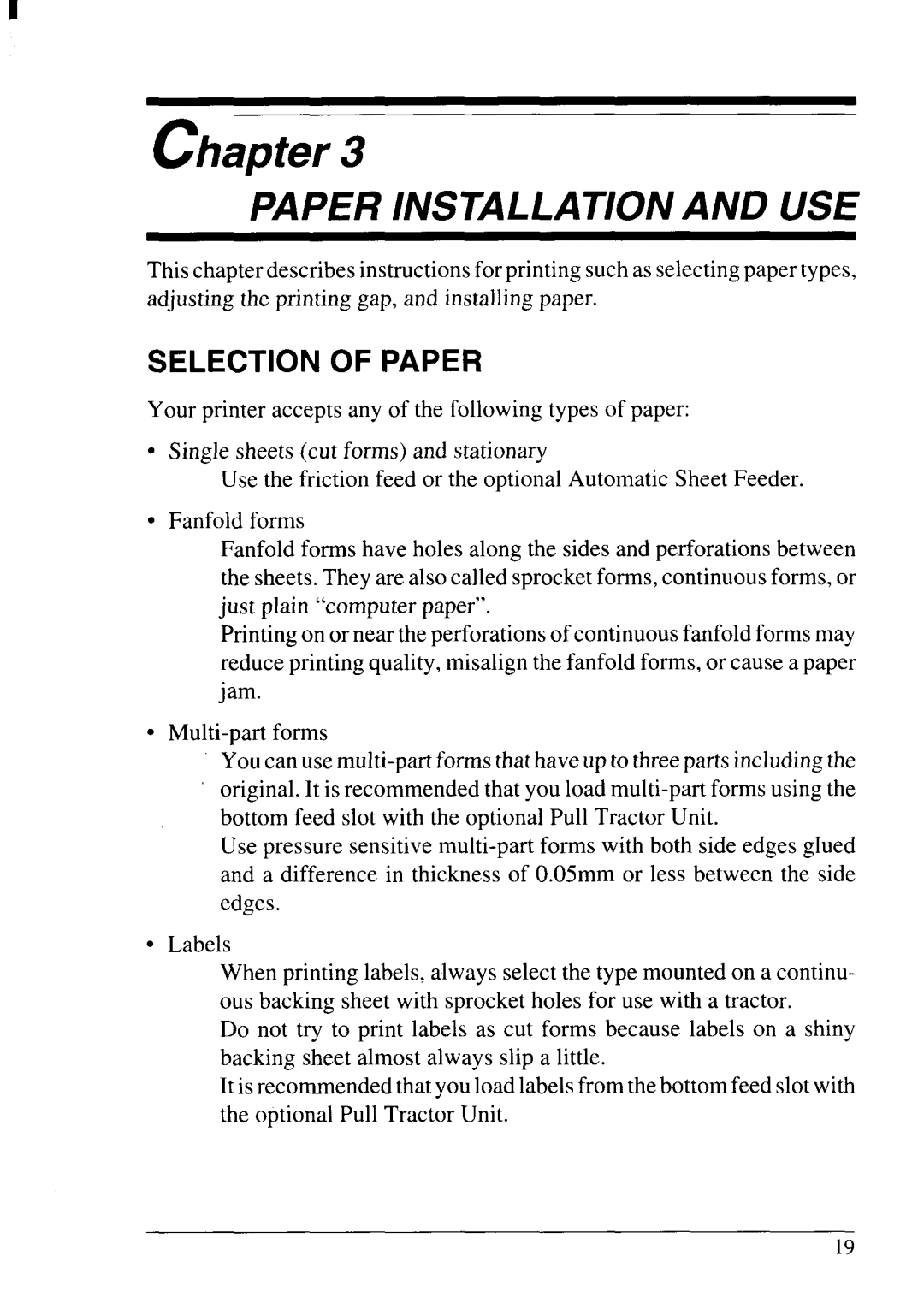 Star Micronics NX-2430 manual He f 