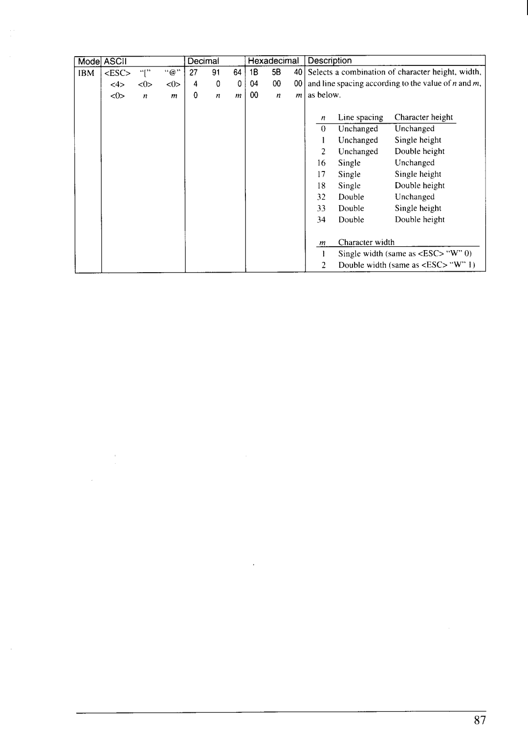 Star Micronics NX-2430 manual 91 64 lB 