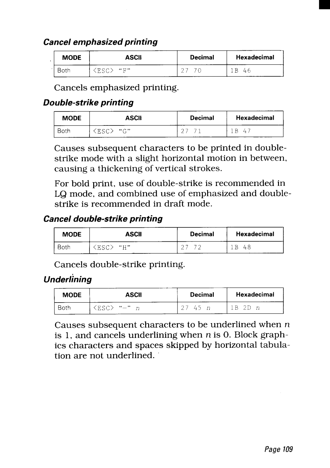 Star Micronics NX-2450 manual Page109 