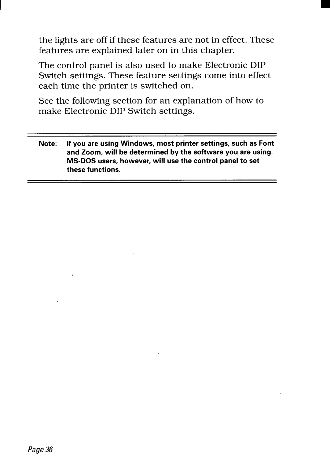 Star Micronics NX-2450 manual 