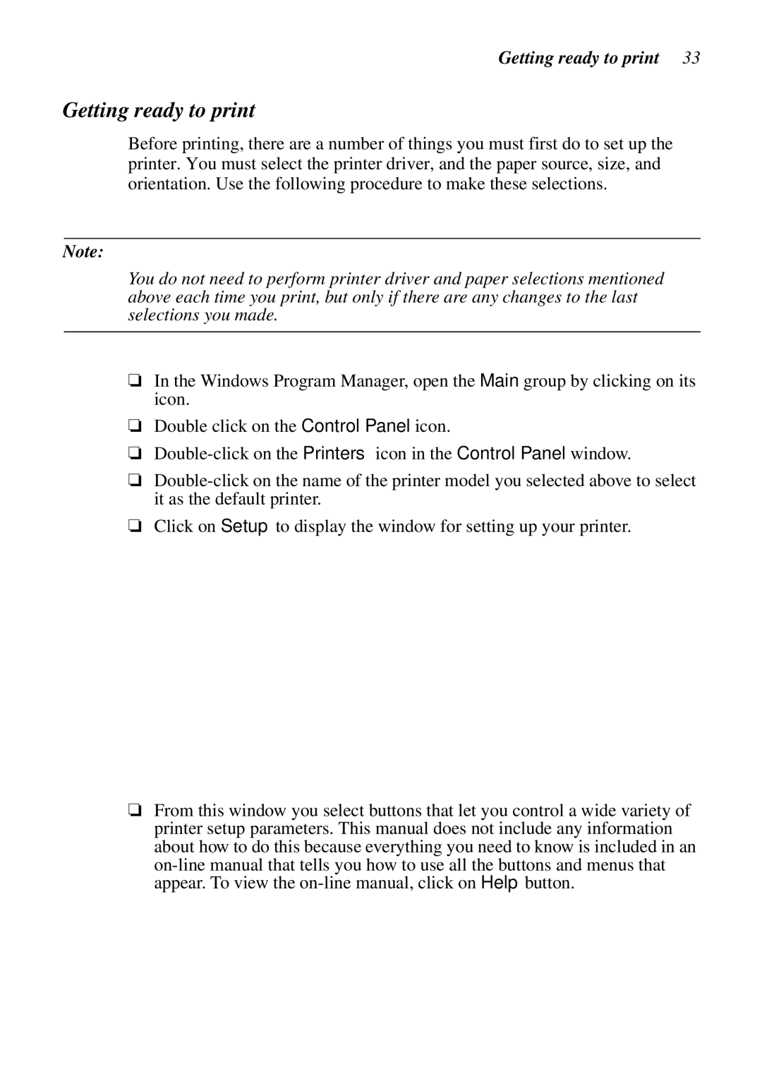 Star Micronics NX-2460C, LC-240C user manual Getting ready to print 