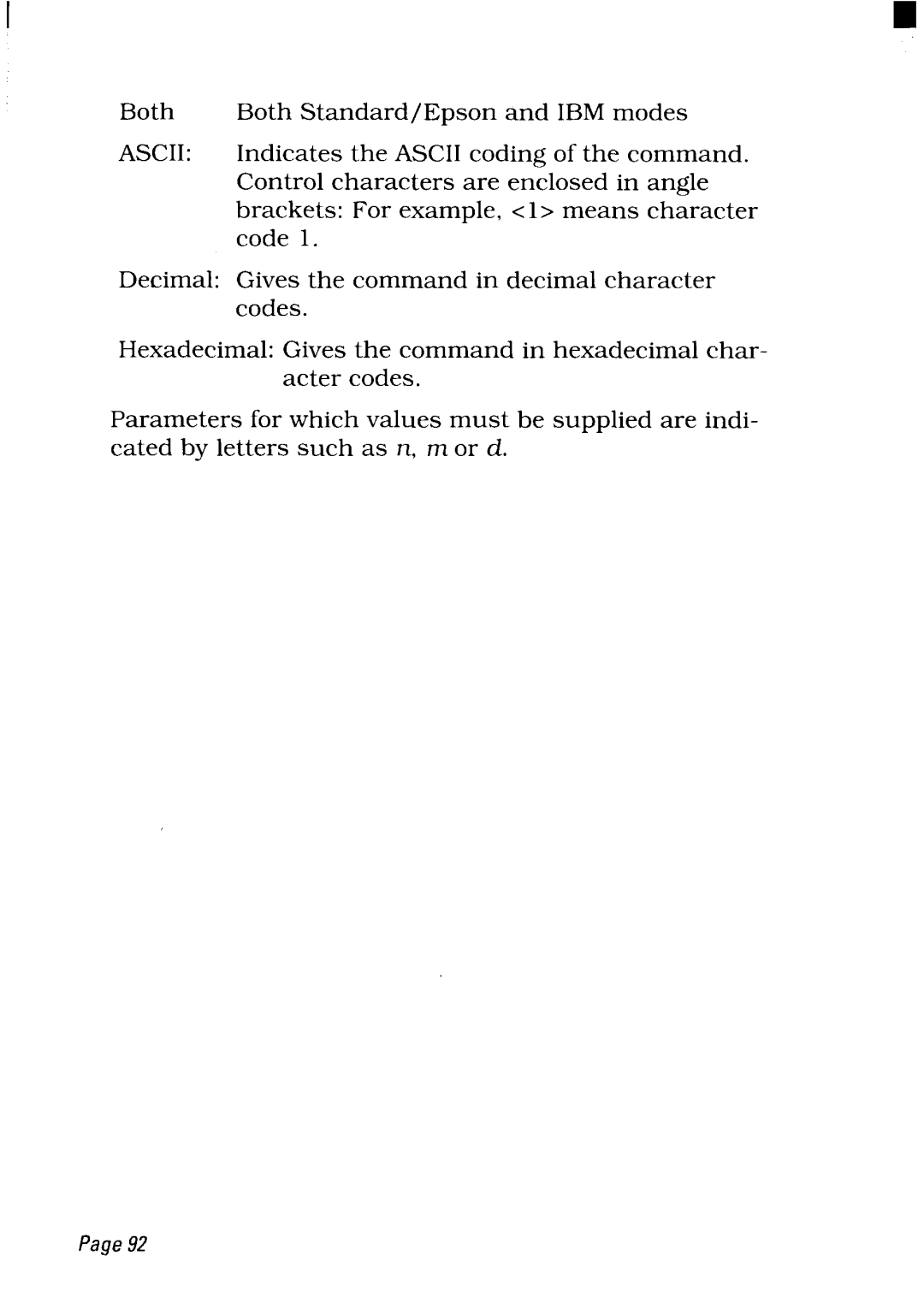 Star Micronics NX-2480 user manual 