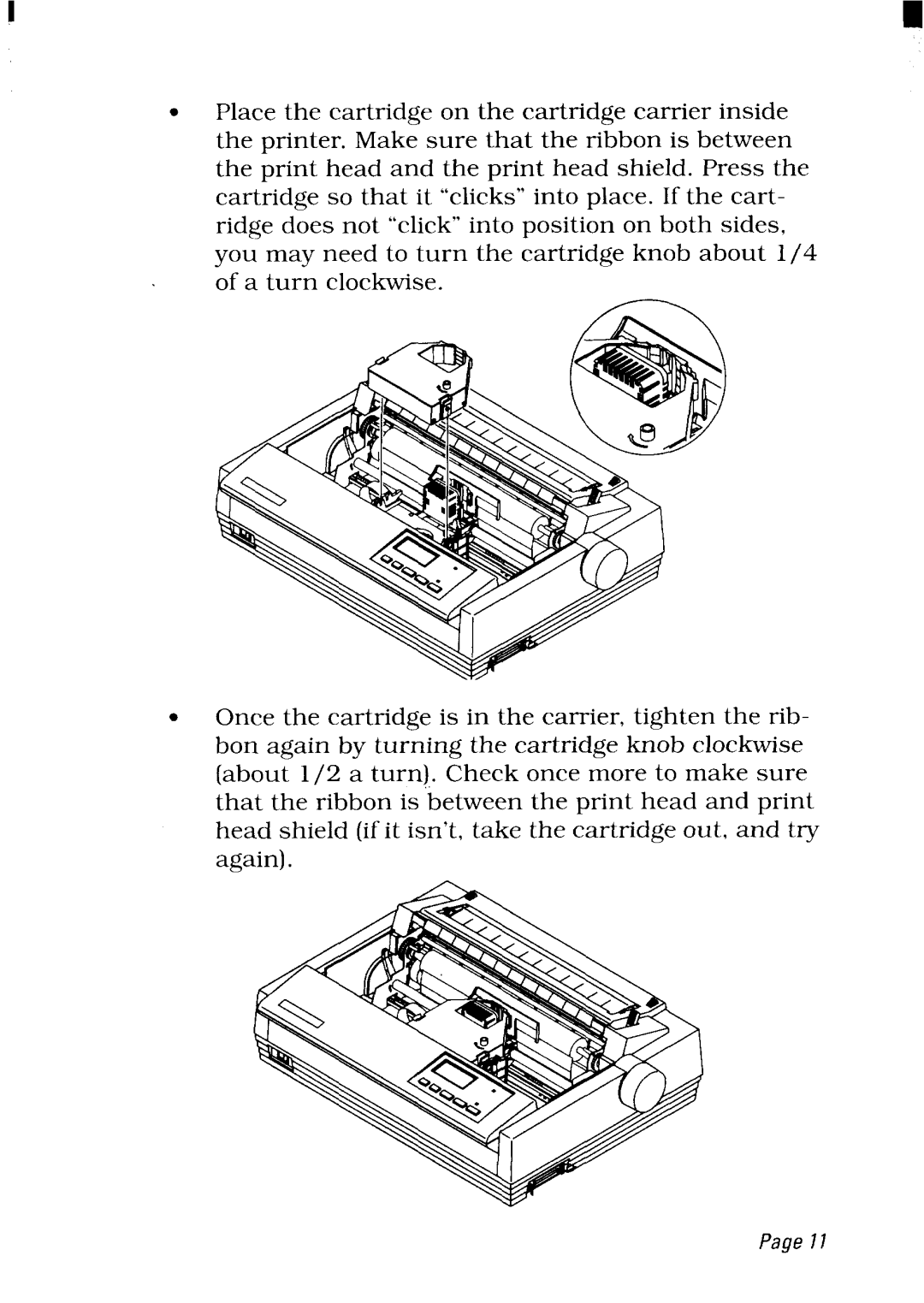 Star Micronics NX-2480 user manual Page11 