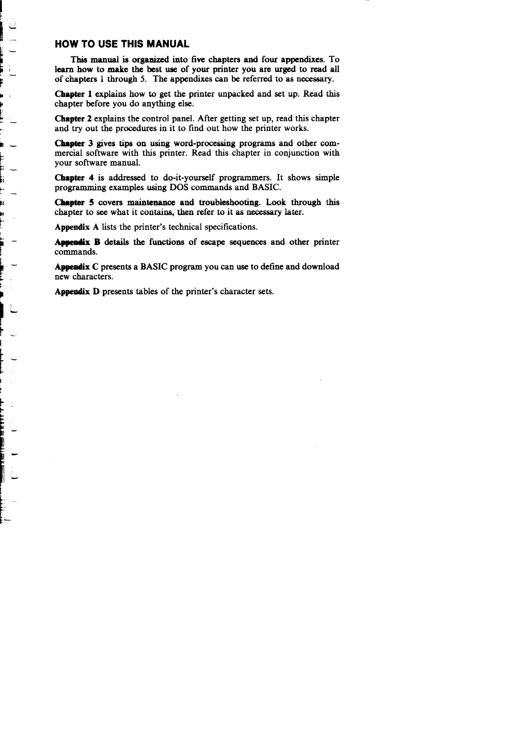 Star Micronics NX-I 00011 manual Howto Usethis Manual 