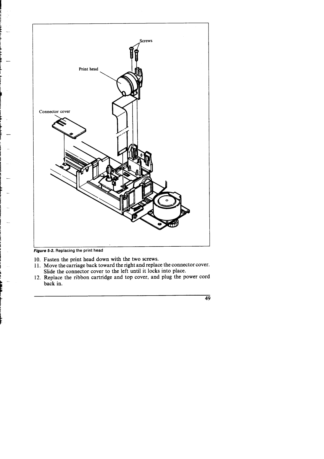 Star Micronics NX-I 00011 manual Screws 