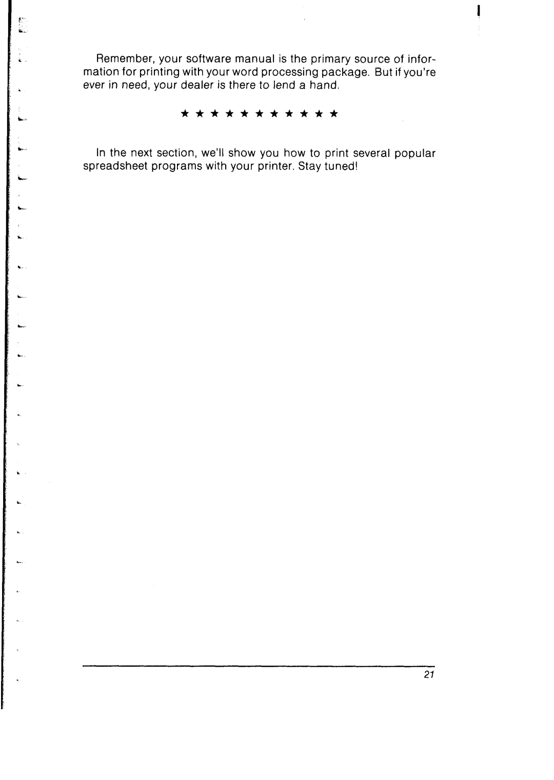 Star Micronics SB-10 user manual 