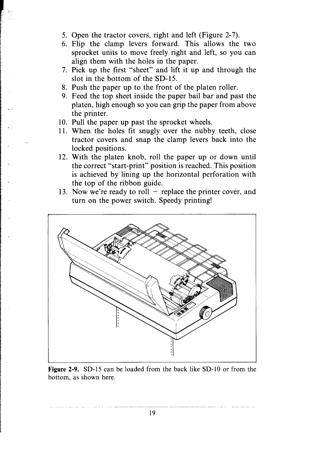 Star Micronics SB-15 user manual 