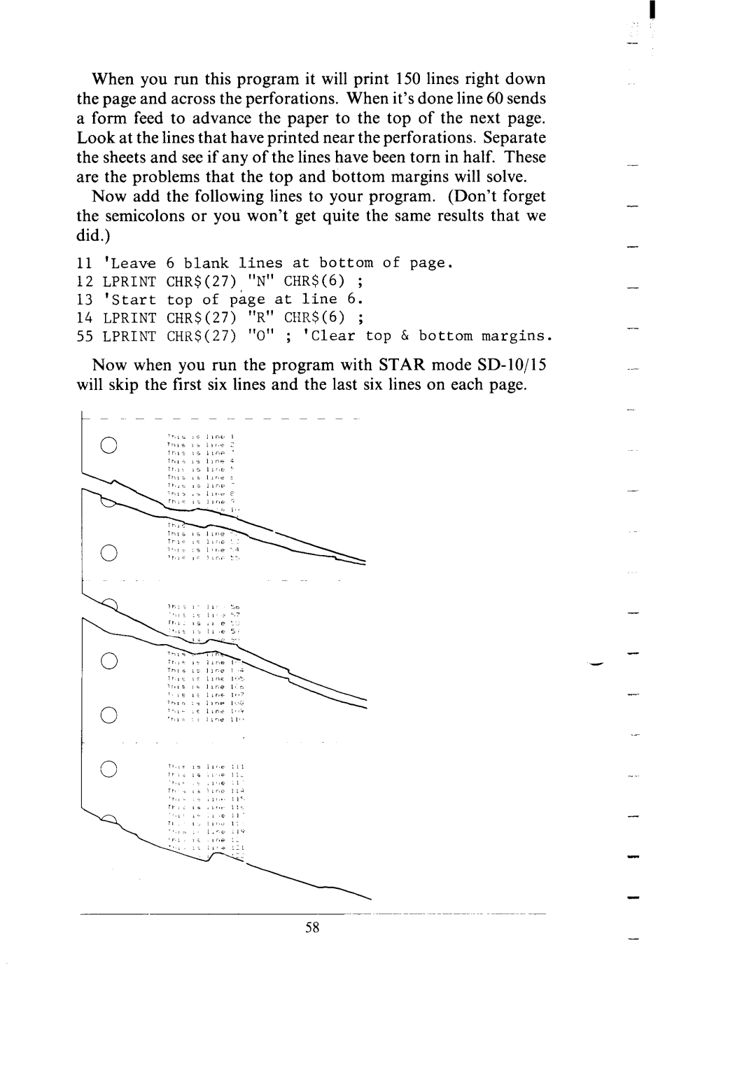 Star Micronics SB-15 user manual Don’t 