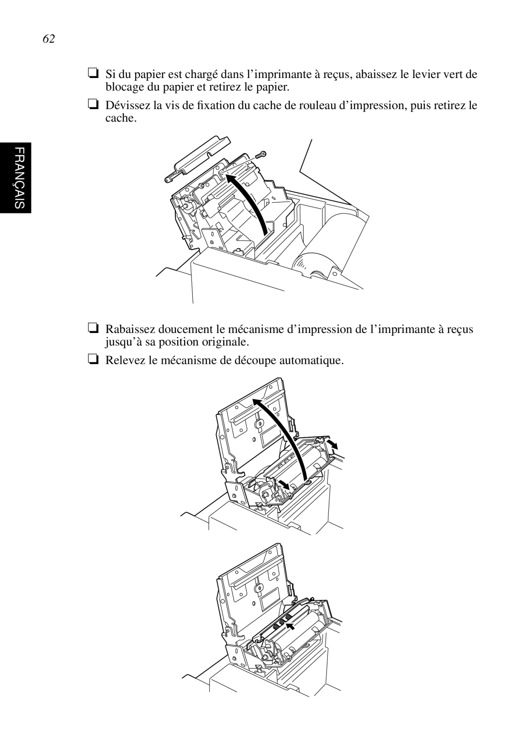 Star Micronics SCP700 user manual Français 