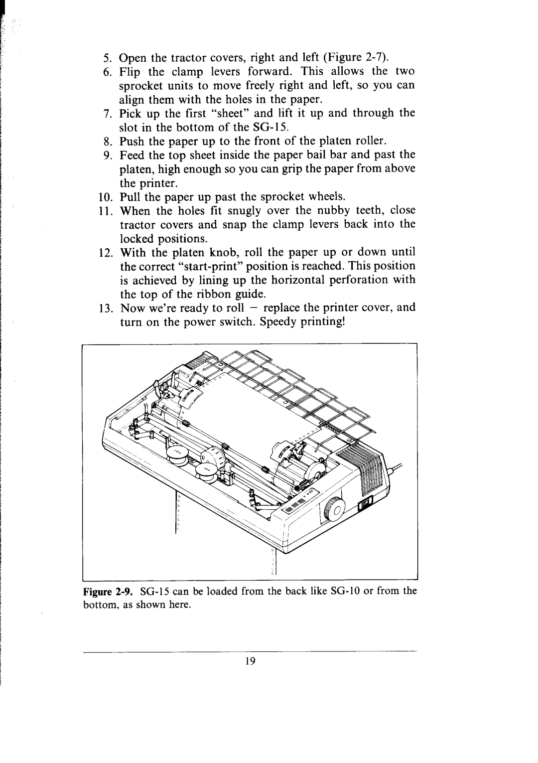 Star Micronics SG-10, SG-15 user manual 