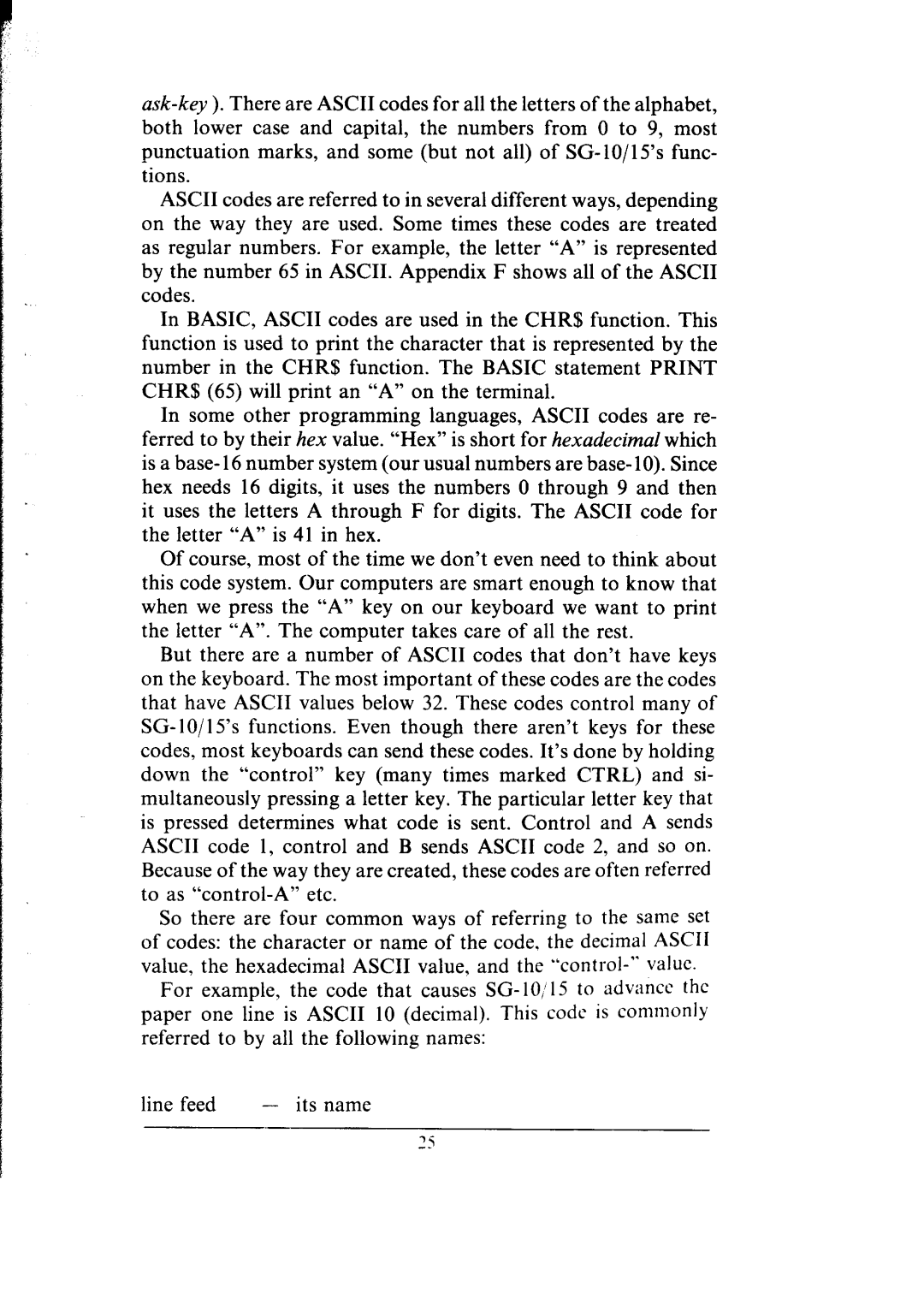 Star Micronics SG-10, SG-15 user manual 