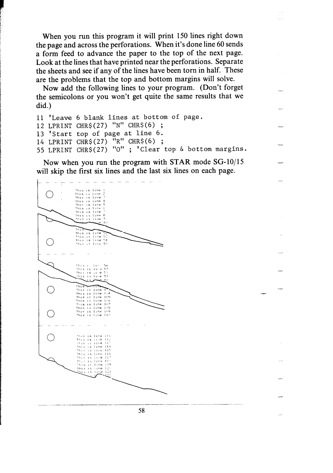 Star Micronics SG-15, SG-10 user manual 