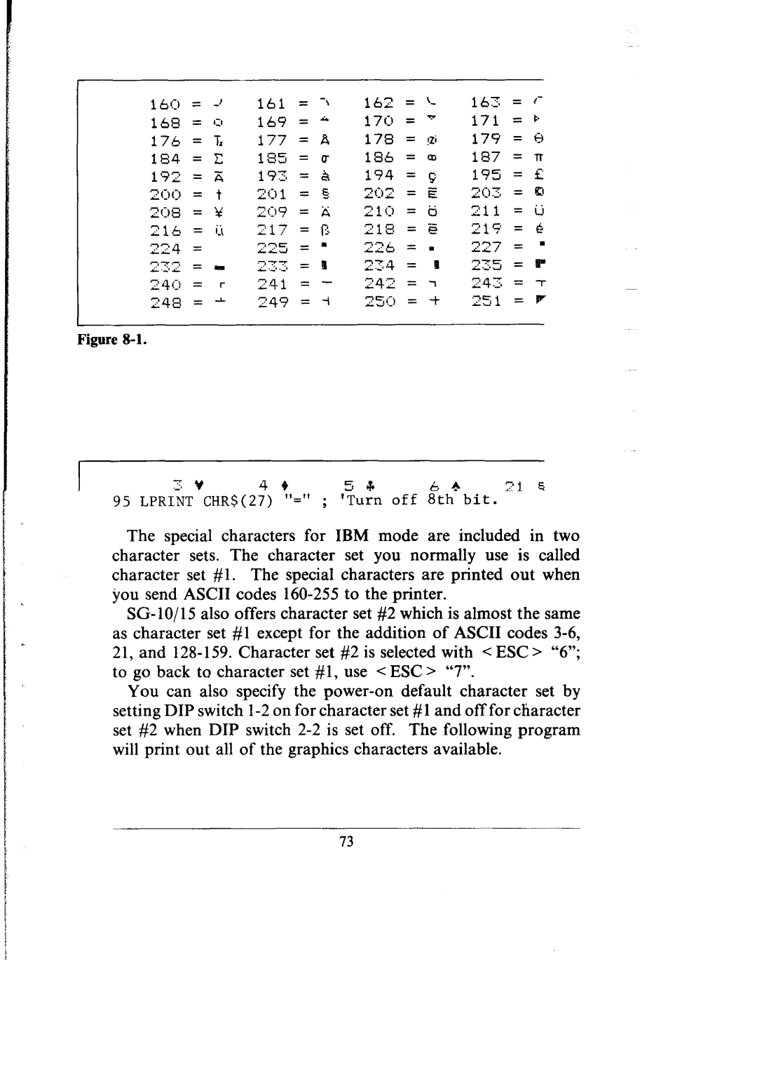 Star Micronics SG-15, SG-10 user manual 129 