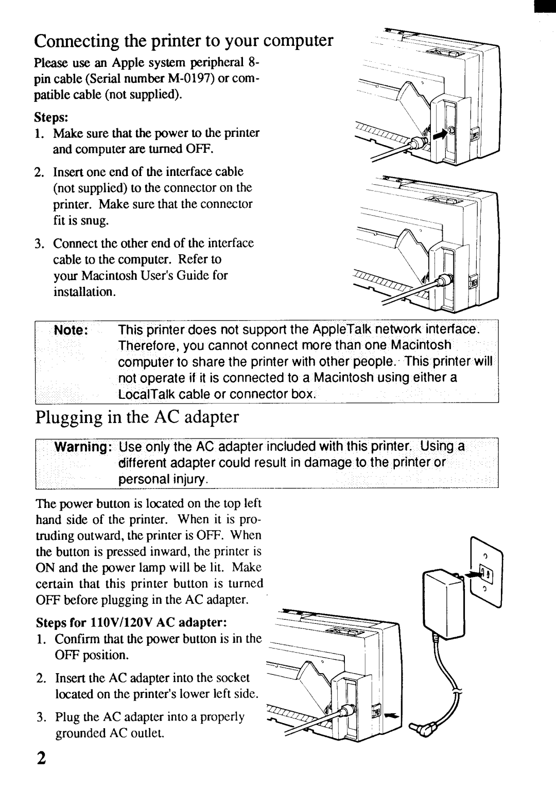 Star Micronics SJ-144MC user manual P n t y, Tl a a 