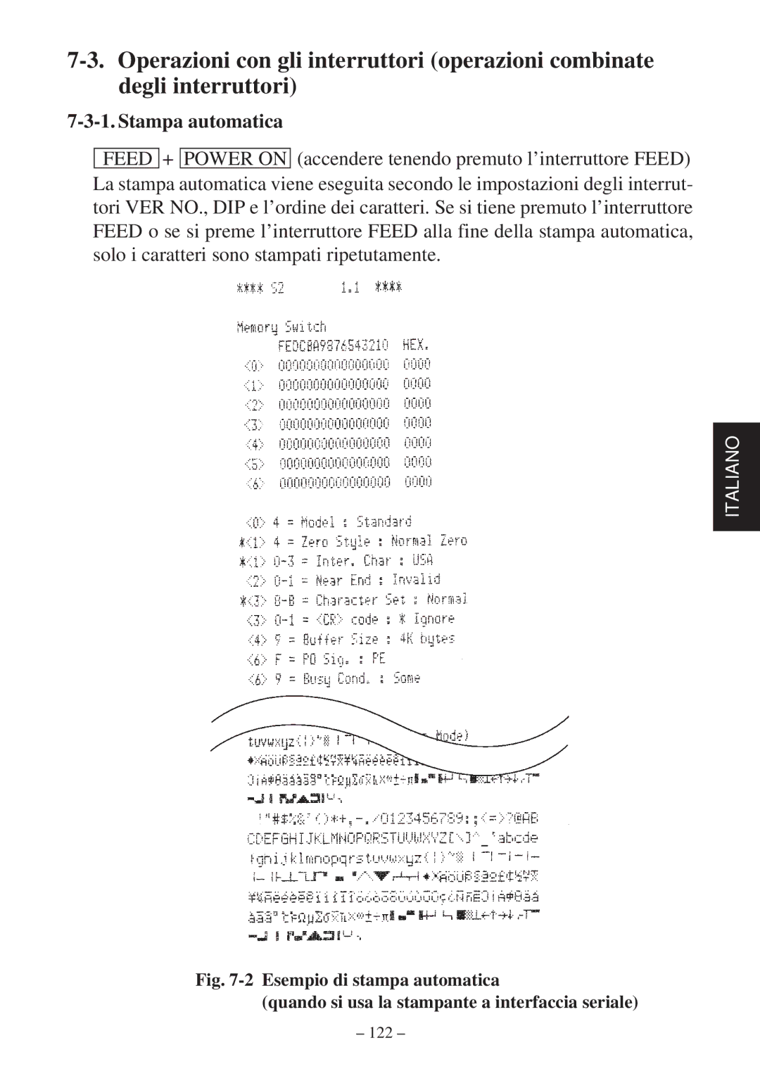 Star Micronics SP2000 Series user manual Stampa automatica 