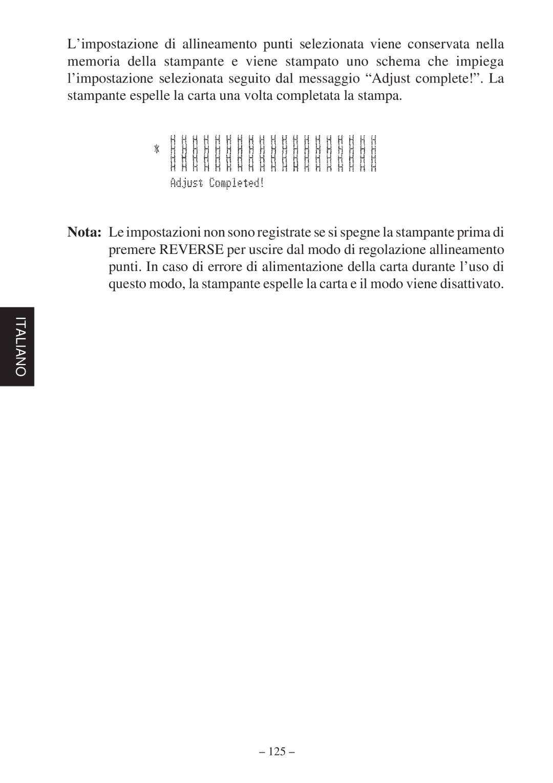 Star Micronics SP2000 Series user manual 125 