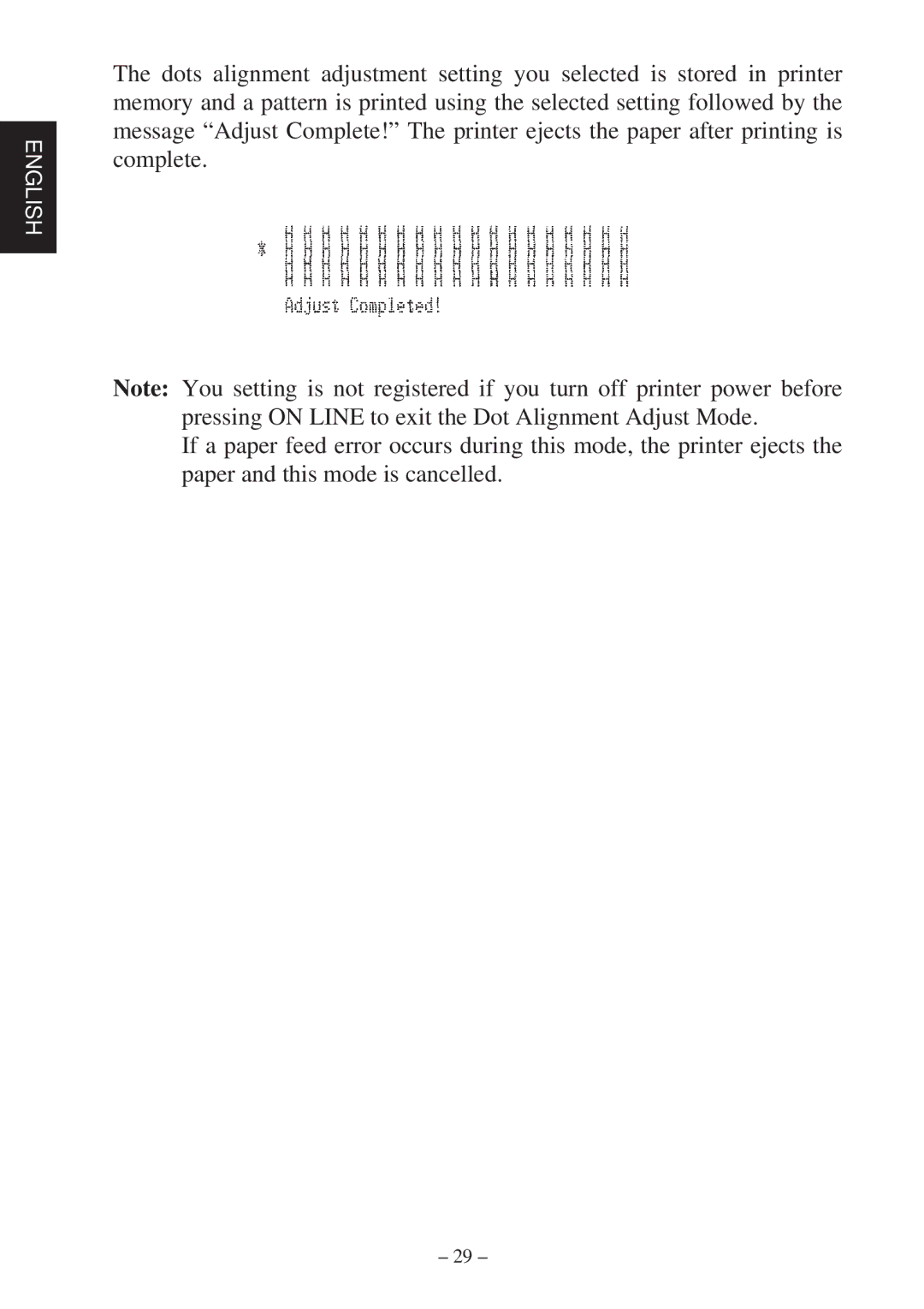 Star Micronics SP2000 Series user manual English 