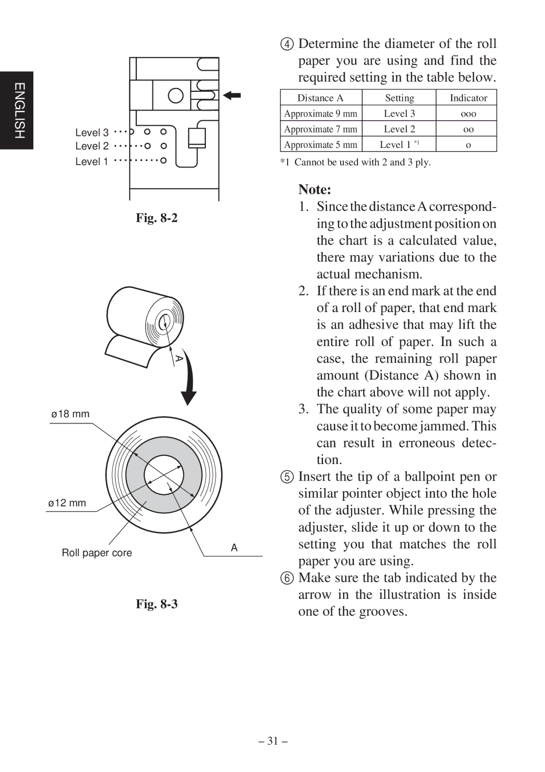 Star Micronics SP2000 Series user manual Level 