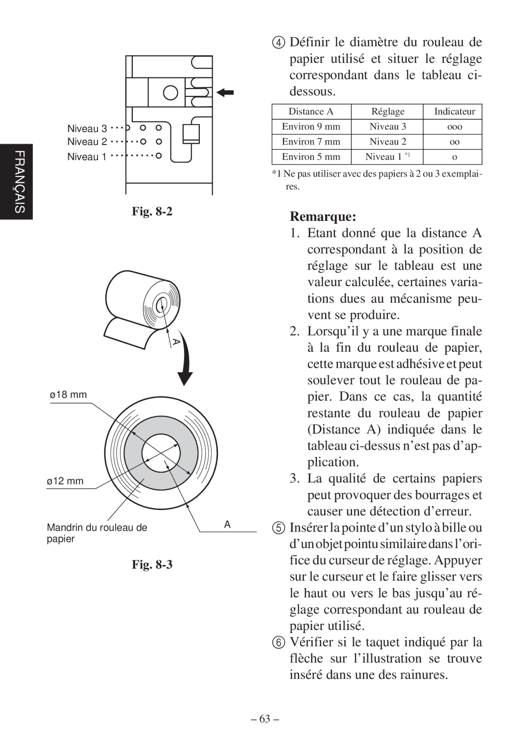 Star Micronics SP2000 Series user manual Niveau 