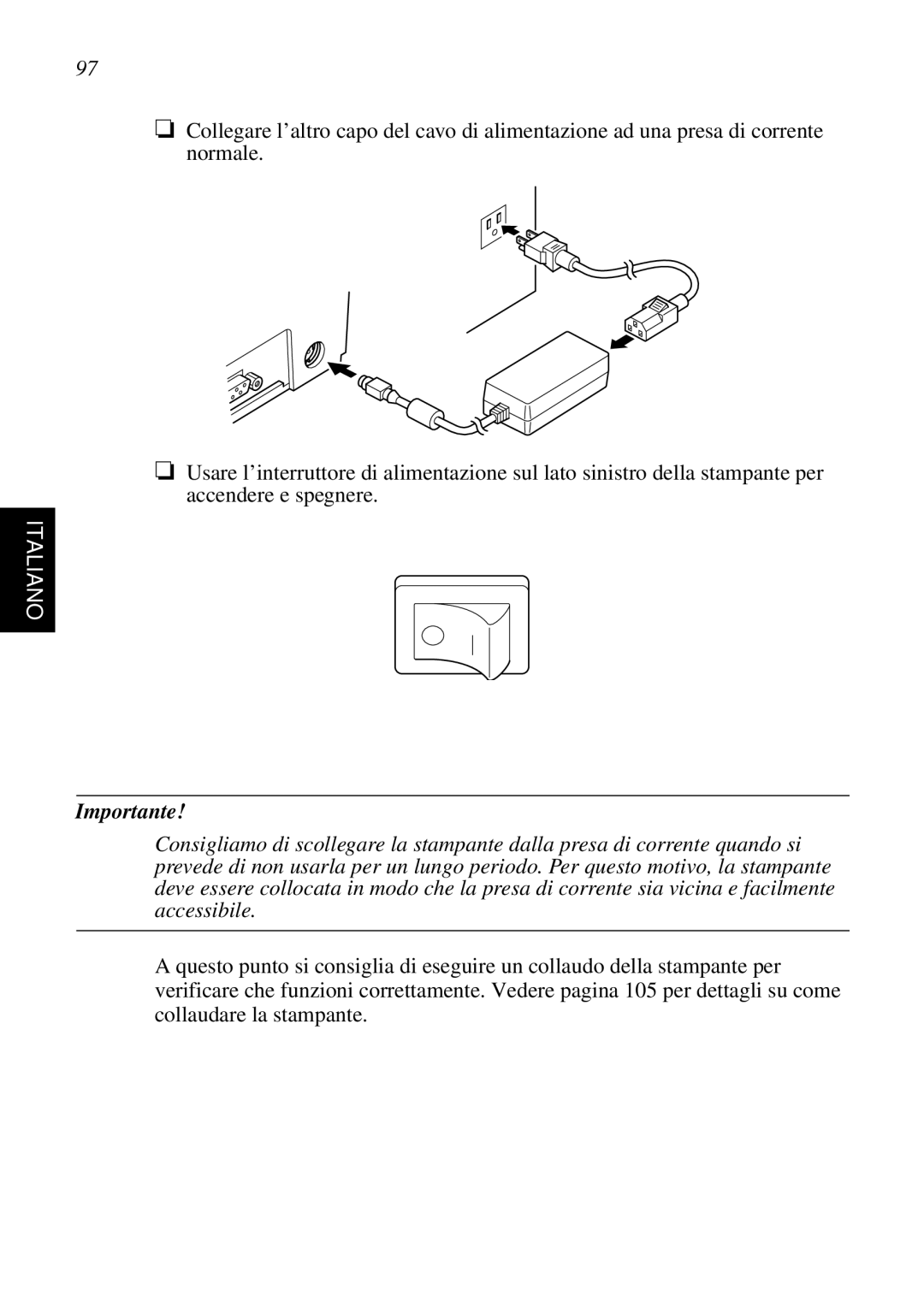 Star Micronics SP298 user manual Importante 