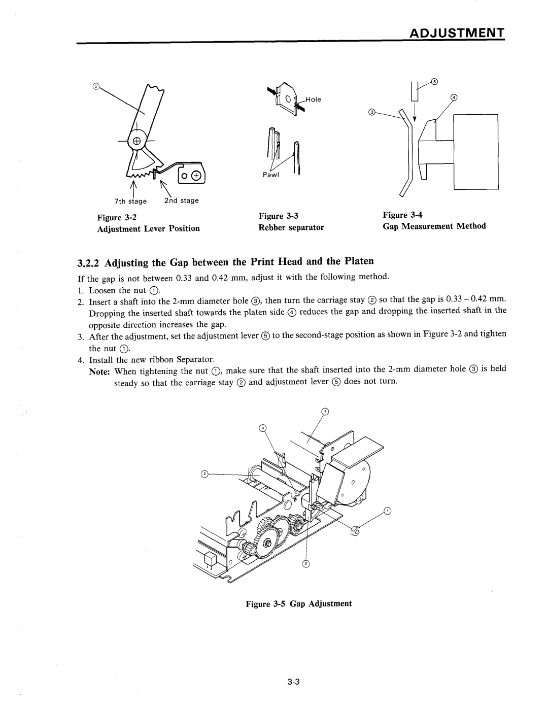 Star Micronics SP320S technical manual 