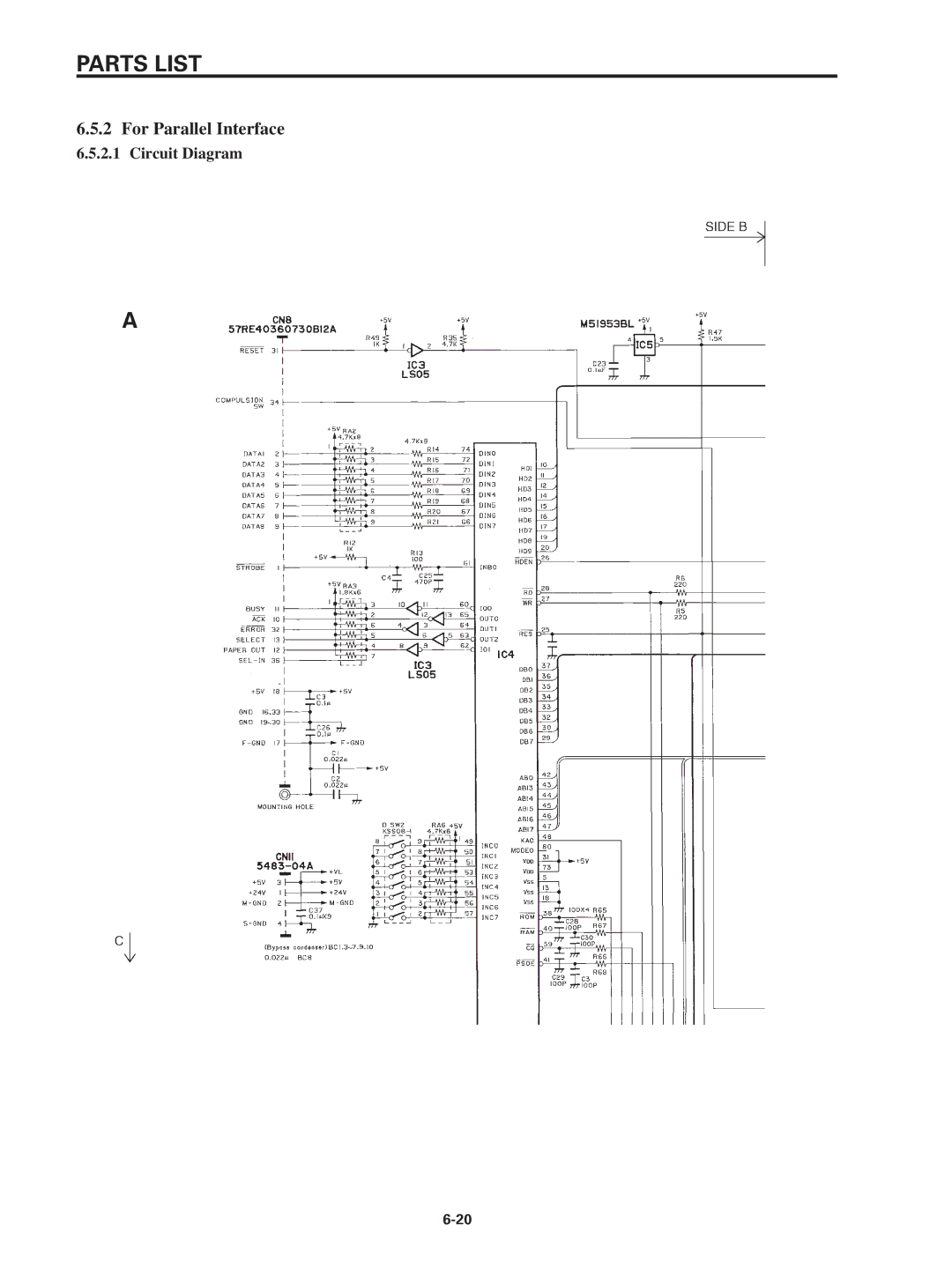 Star Micronics SP320S technical manual For Parallel Interface 