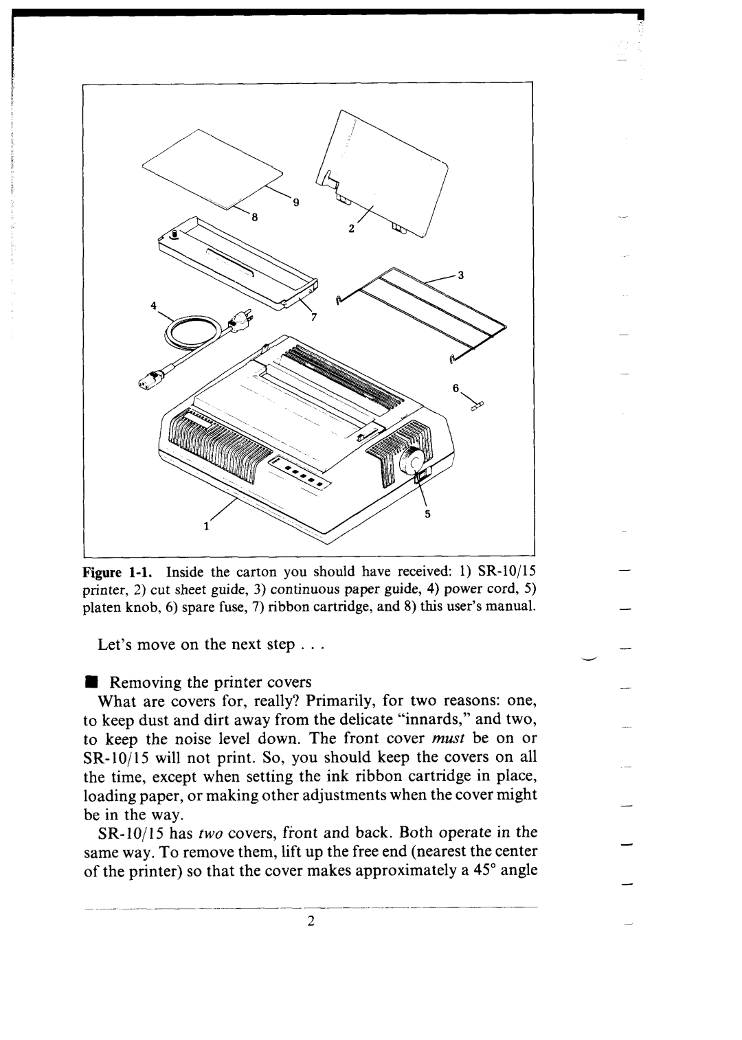 Star Micronics SR-10/I5 user manual on the next 