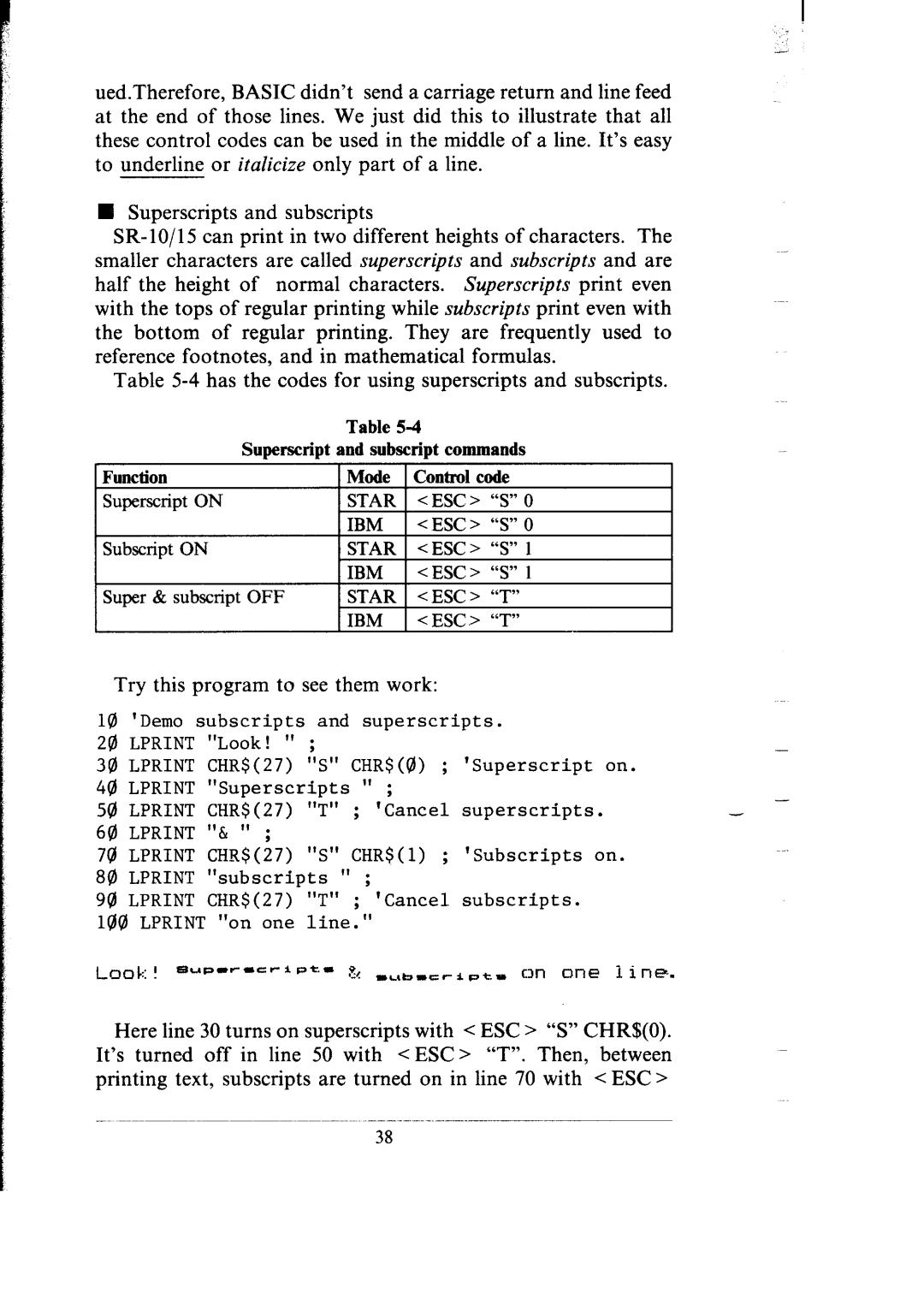 Star Micronics SR-10/I5 user manual Star 