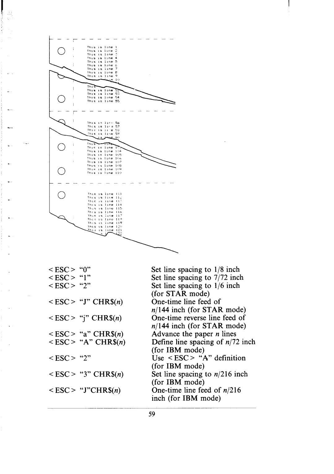 Star Micronics SR-10/I5 user manual Inch 