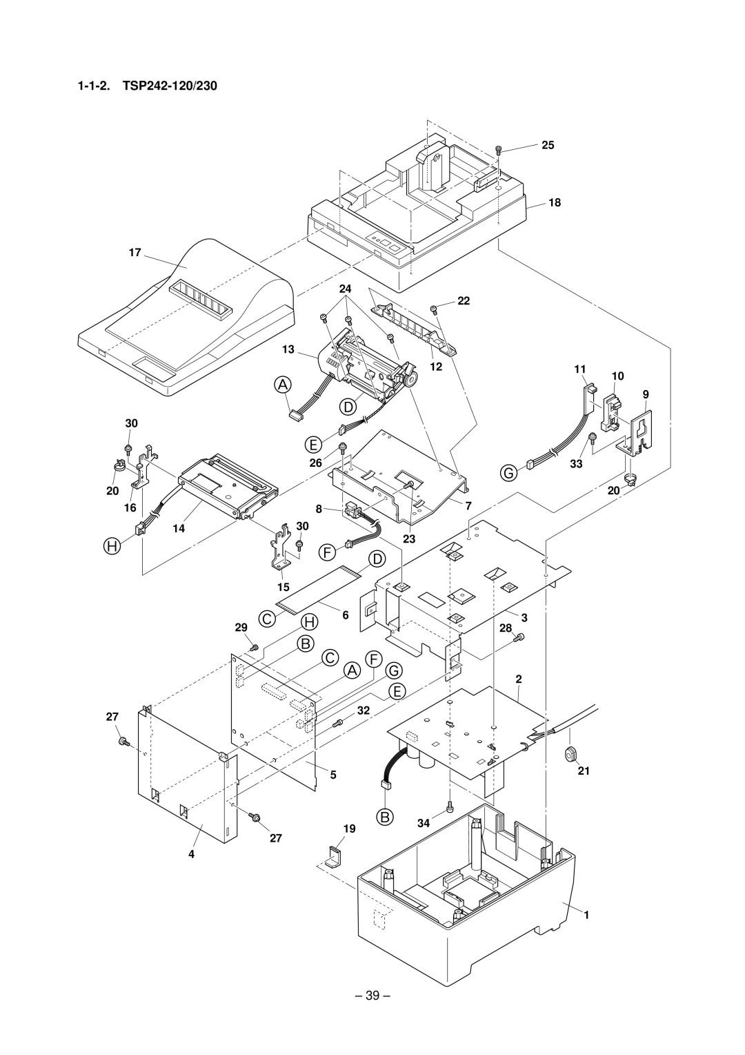 Star Micronics TSP200 technical manual Afg 