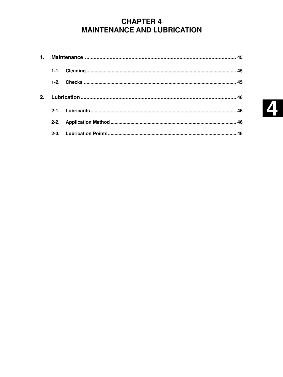 Star Micronics TSP400 technical manual Chapter Maintenance and Lubrication 