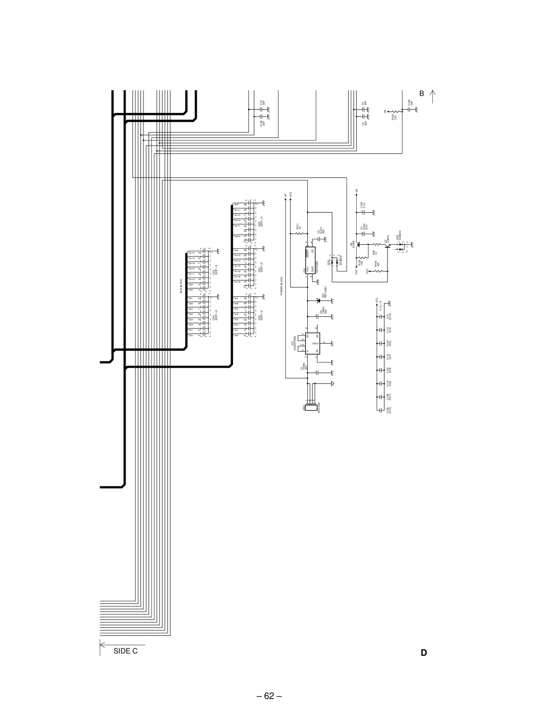 Star Micronics TSP400 technical manual Side C 