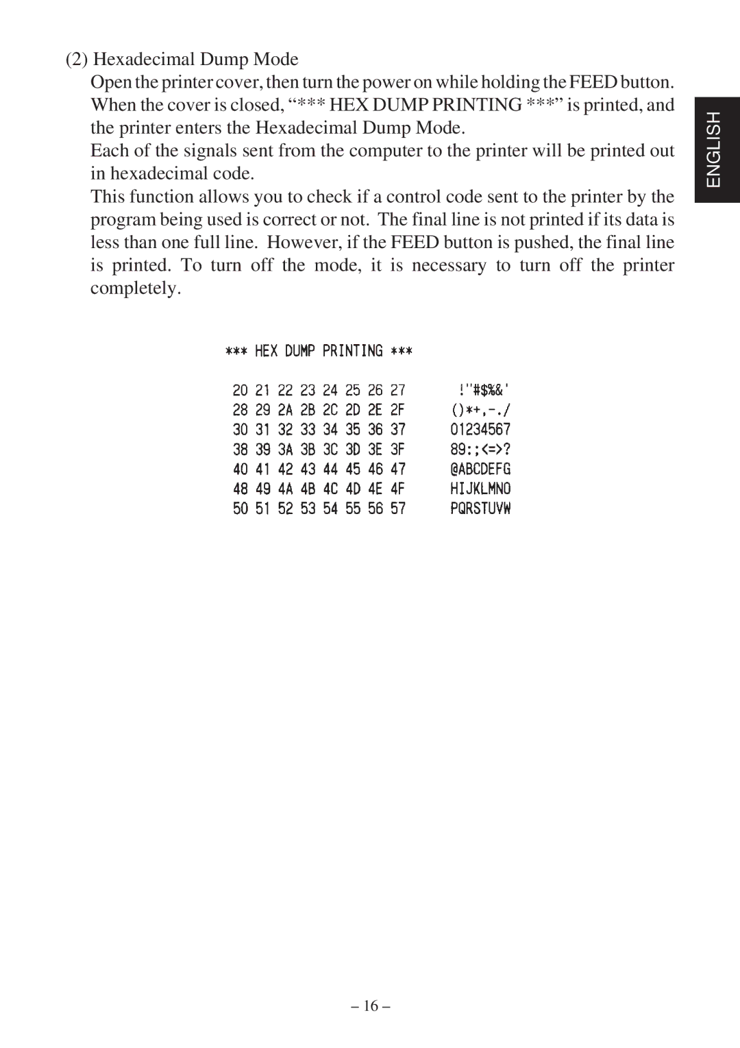 Star Micronics TSP800 user manual English 